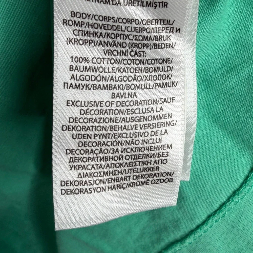Polo Ralph Lauren V-neck Short Sleeve Shirt size Medium Green